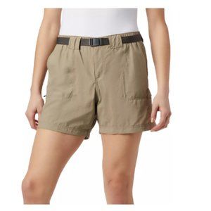 NWT Columbia Women's Sandy River Cargo Shorts Beige